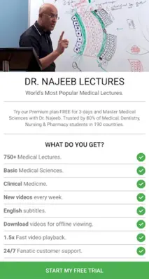 Dr. Najeeb Lectures android App screenshot 9