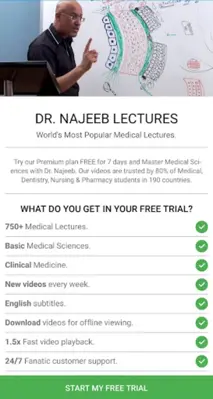 Dr. Najeeb Lectures android App screenshot 2